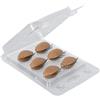 Sonew 3 paia di palpebre di ricambio, in silicone con ciglia, per testa di manichino, per l'allungamento delle ciglia, per l'innesto e l'allenamento, colore caffè