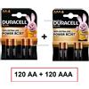 Duracell 120 AA + 120 AAA Duracell Power Boost