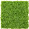 4F GROUP SPA Siepe Artificiale Muschio Chiaro 50x50 cm, Pannello Decorativo Verde