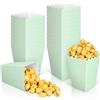 JarThenaAMCS 36 mini scatole per popcorn verde salvia, secchielli per caramelle per feste serali cinematografiche, 5,6 x 10,7 x 7,6 cm