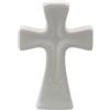 Gentile Ceramiche Croce della Fede in Ceramica - Linea Sacred Minimal (10 cm)