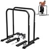 GORNATION Dip Bars, Barre Dip, Barre Parallele Alte Regolabili per Calisthenics e Fitness, Dips Station con Piedini Antiscivolo e Presa Sicura, Attrezzatura per Home Gym (Dip Bars)