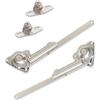 Emuca 1275607 Braccetto Snodato per Anta Sollevabile di Mobile con Accessori, Set di 2