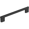 Amerock Versa BP55531FB - Maniglia per armadio da centro a centro, 192 mm, colore: nero opaco