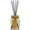 MUHA' | Profumatore per ambiente Perfume Diffuser, Fragranza Uva e Fico, Diffusore Ambiente con Bastoncini, Formato da 100 ml