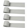 Eurowagens 4pz Riparazione PVC Impermeabile Per Canoe Gonfiabili Strumento Grigio 51*1000mm