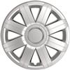 AUTO-STYLE AutoStyle Set di 4 Copricerchi Sportive 16 pollici Argento