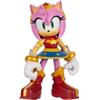 Sonic The Hedgehog DC X Sonic Amy nei panni di Wonder Woman 13 cm Action Figure, Licenziata Ufficialmente da Jakks Pacific, Altamente Articolata e dal Design Dettagliato, Confezione da Collezione