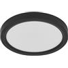 OSRAM ORBIS Quickfix 320mm Plafoniera LED, 24W, 3000K bianco caldo, 2500lm, Click-DIM, Nero, Plastica/Metallo