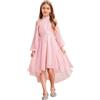FYMNSI Vestito Da Bambina Con Farfalla, Ricamo, Per Compleanno Per Feste Per 954314