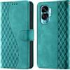 CaseGla Cover per Honor 90 Lite / X50i 5G PU Pelle Custodia Flip Turquesa