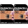 Duracell 4X Duracell CR2 (2 Blister Da 2 Batterie) 4 Pile
