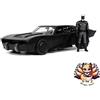 Jada Toys NUOVO Jada Toys 1:24 2022 The Batman Batmobile with Batman Jada Diecast Model...