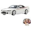 Kyosho (Kyosho) NUOVO Kyosho Originale 1/43 Nissan Sylvia S15 Specs R Nismo Aero (Bianco) Com...