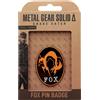 Spilla in metallo smaltato Metal Gear Solid Fox Unit Limited Edition Fanattik