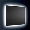 Vanità & Casa Vanità&casa - Comet Al Rectangular specchio rettangolorare 100x80 con Luce ambientale e diretta