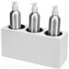 Brrnoo Dispenser Scalda Olio, Scalda Olio per Massaggio a 3 Bottiglie, Scalda Olio con Controllo della Temperatura Costante, Scalda Bottiglia per Olio Massaggio (Spina europea)