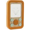 Trixie Mr. Fox - Telefono in legno per bambini, morbido e resistente, in silicone sicuro e legno naturale, giocattolo sensoriale per neonati e bambini, design ecologico
