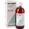 Farmaka Diclomed Collutorio 0,74ml/ml Diclofenac Trattamento di Stati Infiammatori del Cavo Orofaringeo, 200ml