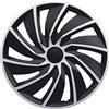 AUTO-STYLE Autostyle Pp 5374Sb Set Di 4 Copricerchi Turbo 14 Pollici Argento/Nero, Silver
