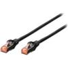 Digitus CAVO RETE S-FTP CAT.6 DOPPIA SCHERMATURA LS0H COLORE NERO 5MT