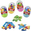 BEPER POCKET BLOCKS Ovetto Costruzioni, Mini Mattoncini Creativi, 4 Modelli Assortiti, Gioco Educativo Portatile per Bambini 3+