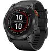 Garmin Smartwatch Garmin Fenix 7X Pro Solar GPS 51mm Graphite Band Slate Grey
