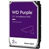 WESTERN DIGITAL HARD DISK PURPLE 2 TB SATA 3 3.5" (WD23PURZ)