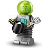 BRICK Flip Robot chef (Robot Butler), Lego Minifigure Serie 26 Space (Series 26 Space), Personaggio da collezione singolo, Set completo con supporto e accessori, CMF (col26-9)