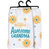 Primitives by Kathy This Towel Belongs to an ... Awesome Grandma - Asciugamano da cucina decorativo