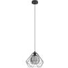 Eglo lampada a sospensione Vernham, lampada vintage a 1 fiamma, stile