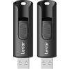 Lexar A30E 128 GB confezione da 2 unità flash USB 3.2 fino a 100 MB/s in lettura unità