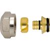 VARIOSAN Raccordo a morsetto per tubo di riscaldamento 16 x 2 mm 14269, 2 pezzi, 3/4, per rubinetti e riscaldamento a pavimento, Eurokonus