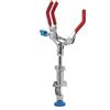 Hilitand Morsetto Laboratorio Regolabile 3 Artigli in Metallo con Punte in Plastica, per Attrezzature Lab