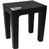 BRAND SRL SGABELLO 130104 WOODY NERO H41,5CM
