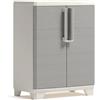 KETER ITALIA S.P.A. Armadio Alto Keter Stilo XL 68×39×182 cm in Resina con 4 Ripiani Regolabili e Maniglie Soft-Touch
