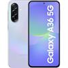 Samsung Galaxy A36 5G (Awesome Lavender, 8GB, 256GB) Intelligence AI Smartphone: Circle to Search, Object Eraser | Processore Snapdragon 4nm | Flagship Grade Selfie Camera-Internazionale