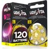 Udivita 120 Batterie Per Apparecchi Acustici Udivita Tipo Pile 10