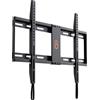 ECHOGEAR SlimView, supporto fisso da parete per TV fino a 80 pollici, può contenere solo 3,2 cm dal sistema di bloccaggio a tirante, facile accesso al cavo, grande assortimento di hardware, semplice