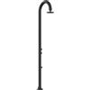 SINED Luna Timer P Nera Doccia Alluminio Temporizzata Nera 223cm