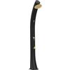 SINED Sole XXL Doccia Solare Nera Oro PEHD 40L Soffione Ottone H226