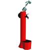 SINED Tritone Pro Fontanella Giardino Rossa HDPE H100 Tubo 7,5m