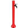 SINED Acqua Fontanella Giardino Rossa HDPE Outdoor
