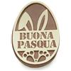Sal de Riso Ovetto di Pasqua al Cioccolato Latte e Gianduja 75 Gr