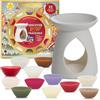 Yankee Candle Set regalo | 12 candele profumate, 1 bruciatore essenze e 1 tea light non profumata | Regali di Natale perfetti per le donne