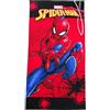 Theonoi Asciugamano da sauna per bambini, 70 x 140 cm, in microfibra (Spiderman rosso)