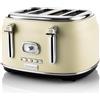 Westinghouse Retro 4 Slice Tostapane Bianco