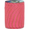 Corderie Italiane Drizza Vela Doppia treccia skipper fantasy h.t., rosa flu, 6 mm - 150 mt