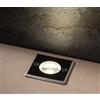 Intec FARO A INCASSO CALPESTABILE LED WALK ACCIAIO QUADRATO 3W 345LM 3000K IP67 7X7X6,6CM