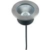 Intec FARO A INCASSO CALPESTABILE LED WALK ACCIAIO TONDO 12W 1500LM 4000K IP67 14X9,15CM